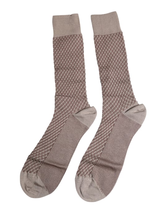 Geometrisches Muster Crew-Socken - Image 5