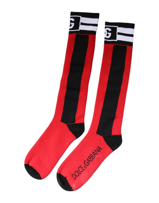 Gestreifte Knielange Socken - Image 2