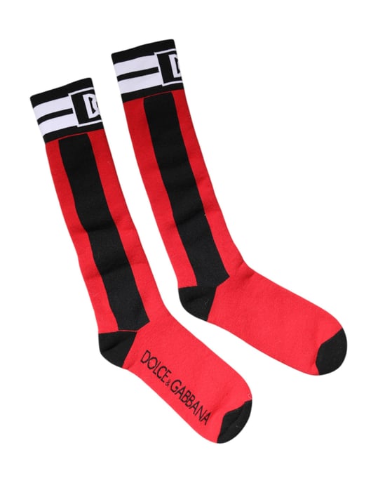 Gestreifte Knielange Socken - Image 3