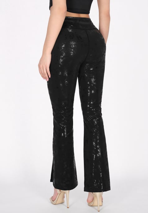 Faina Hose Frauen Schwarz - Image 4