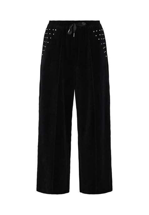 Faina Hose Frauen Schwarz - Image 1