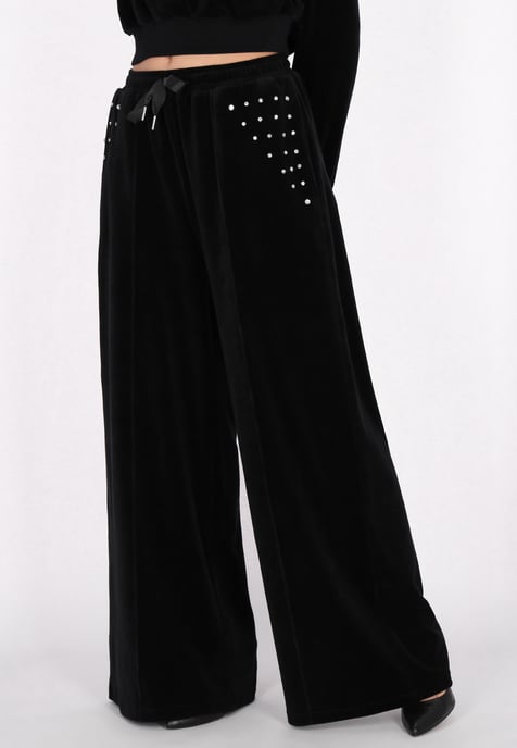 Faina Hose Frauen Schwarz - Image 3