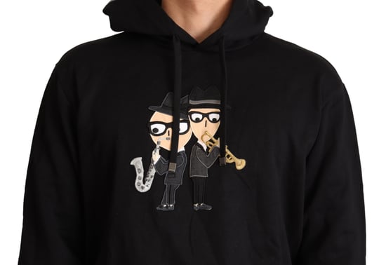 Musiker Print Hoodie Tsh6398 - Image 5