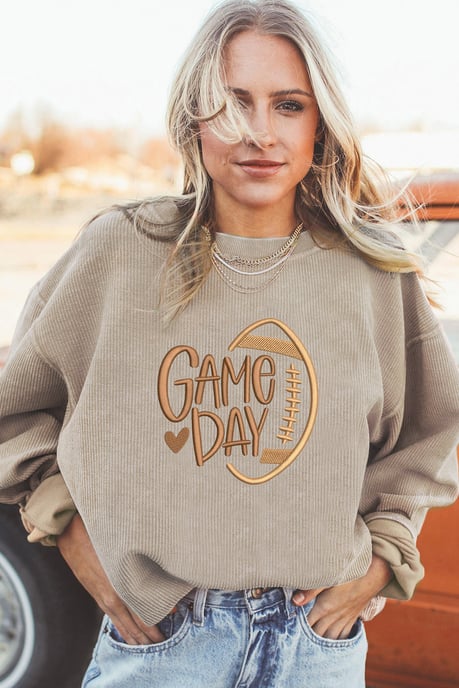 Spieltag Fußball Sweatshirt - Image 3