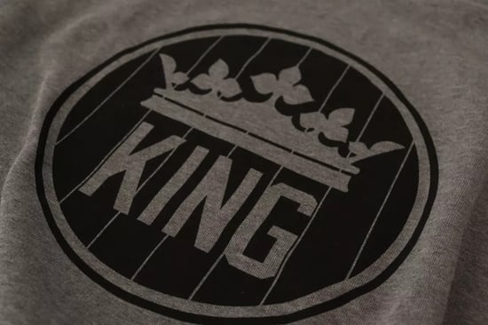 König Sweatshirt Grauer Rundhals - Image 3