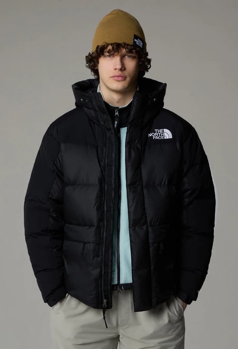 The North Face Himalayan Down Parka Jacket Black - Image 3