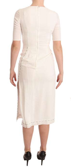 Blumendruck Midi-Kleid mit halben Ärmeln - Image 3