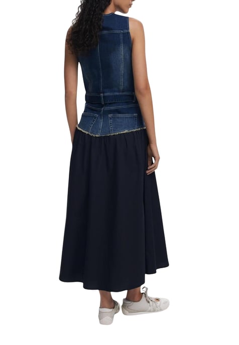 Denim Midi-Kleid - Image 3