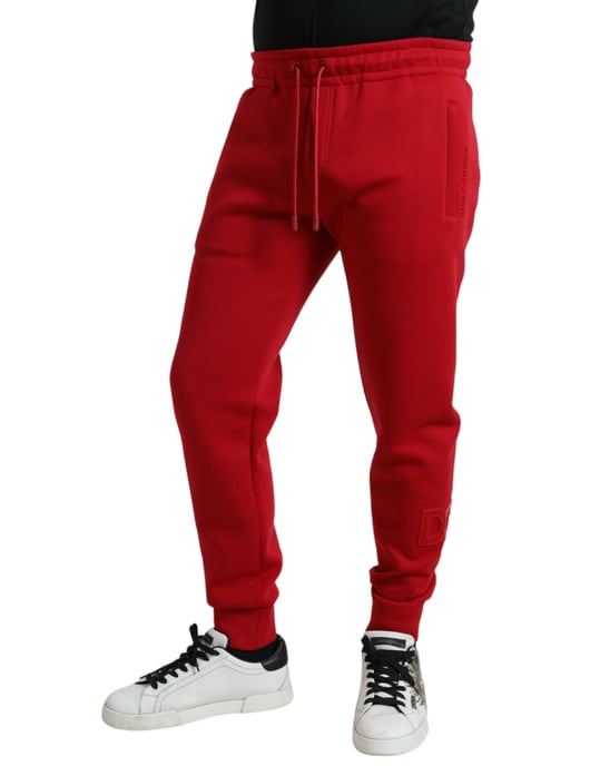 Rote Baumwoll-Jogginghose Pan75045 - Image 2
