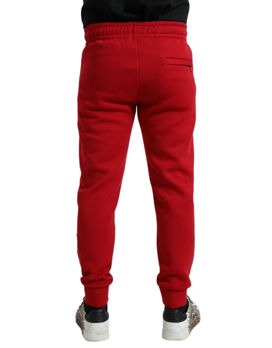 Rote Baumwoll-Jogginghose Pan75045 - Image 3