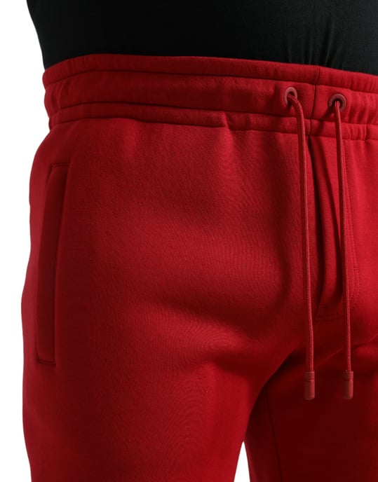 Rote Baumwoll-Jogginghose Pan75045 - Image 4