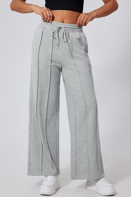 Hose mit weitem Bein und Mittelnähten - Image 5