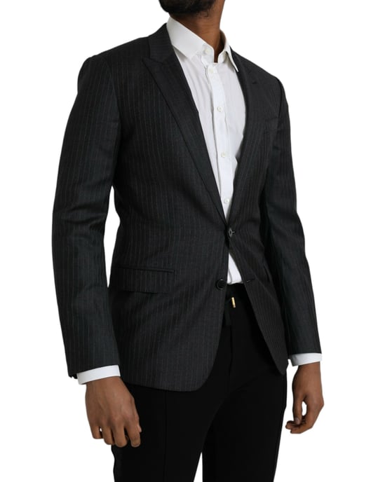 Klassisch geschnittenes Nadelstreifen-Blazer - Image 2