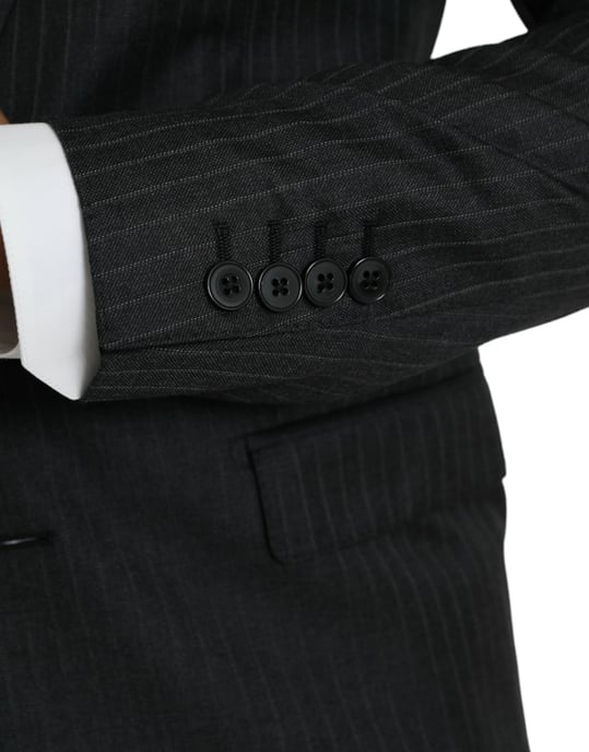 Klassisch geschnittenes Nadelstreifen-Blazer - Image 4