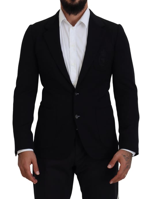 Klassisch geschnittene schwarze Blazer - Image 1