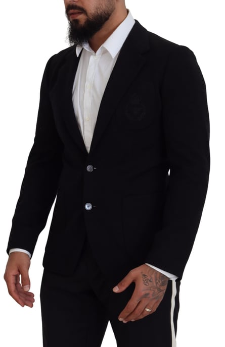 Klassisch geschnittene schwarze Blazer - Image 2