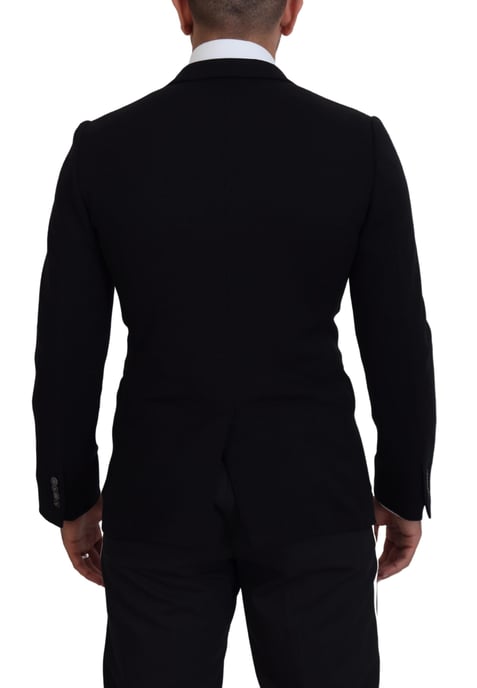 Klassisch geschnittene schwarze Blazer - Image 3
