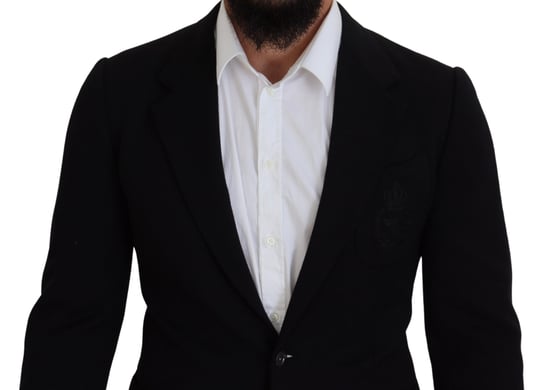 Klassisch geschnittene schwarze Blazer - Image 4