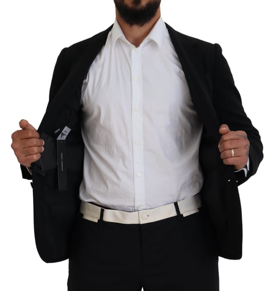 Klassisch geschnittene schwarze Blazer - Image 5