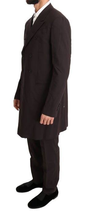Dolce Gabbana Doppelt bezogener langer Mantel - Image 2