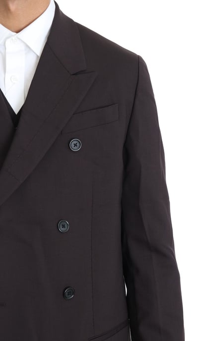 Dolce Gabbana Doppelt bezogener langer Mantel - Image 6