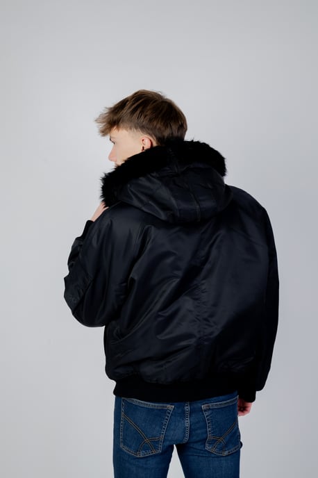 Schwarze Bomberjacke 50420688 - Image 3