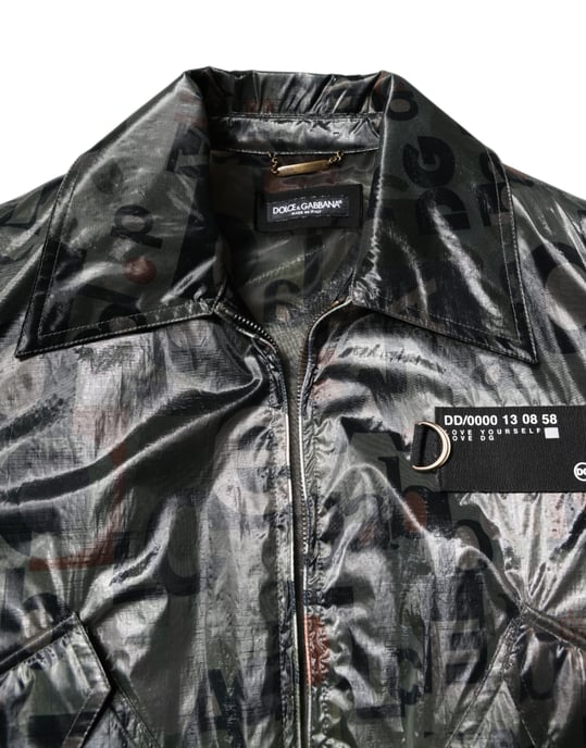 Bomberjacke mit Buchstabenprint - Image 5