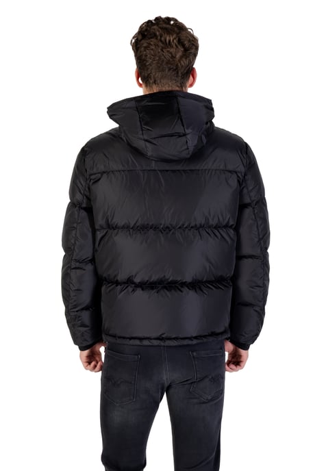 Pufferjacke mit Kapuze und Reißverschluss - Image 2
