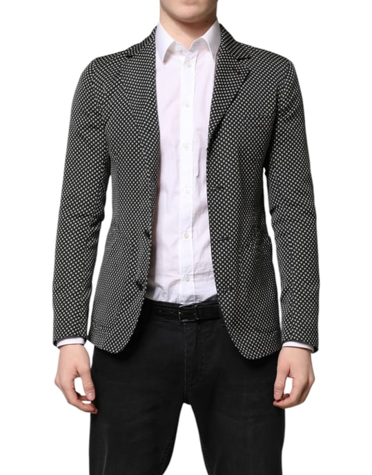Bedruckter Blazer im klassischen Schnitt - Image 1