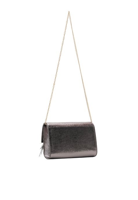 Faina Clutch/Abendtasche Damen Grau Metallic - Image 4