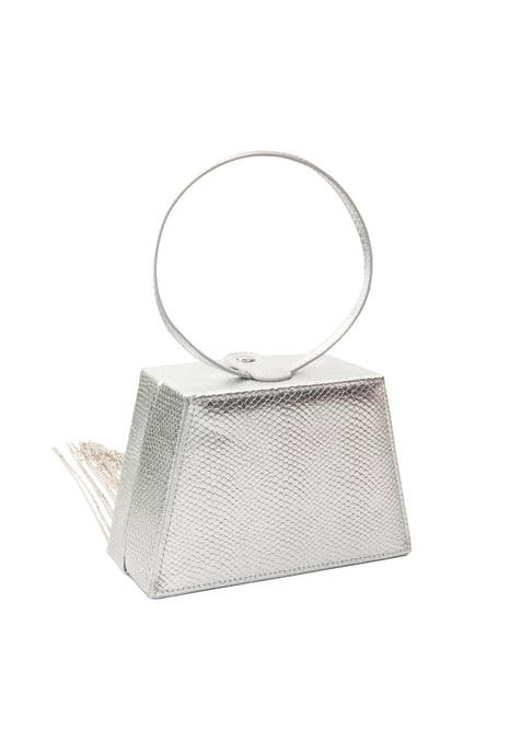 Faina Clutch/Abendtasche Damen Silber - Image 2