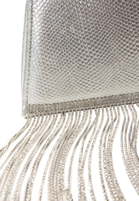 Faina Clutch/Abendtasche Damen Silber - Image 5