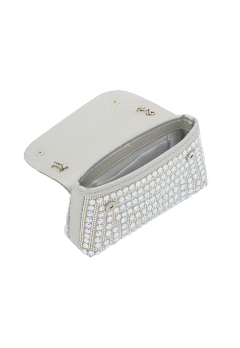 Faina Klappentasche Klappentasche Frauen Silber - Image 3