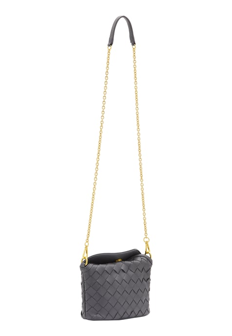 usha Schultertaschen Damen Grau-Blau - Image 3