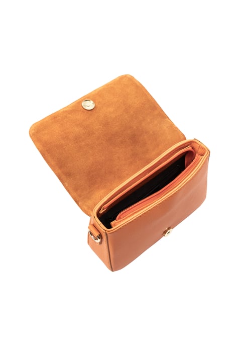 FELIPA Schultertasche aus Leder Damen orange - Image 3