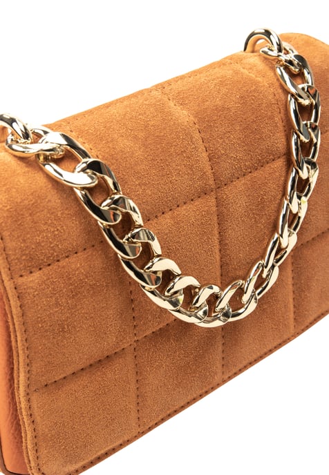 FELIPA Schultertasche aus Leder Damen orange - Image 4