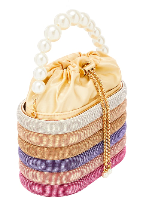 FELIPA Handtasche Damen Rosa Mehrfarbig - Image 3