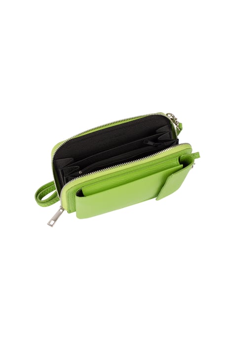 FELIPA Brief- und Handytasche aus Leder Damen Limette - Image 3