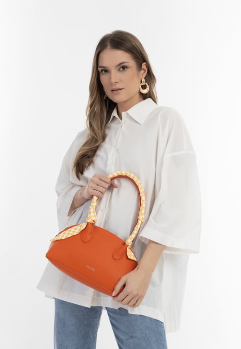 FELIPA Schultertasche Damen orange - Image 3