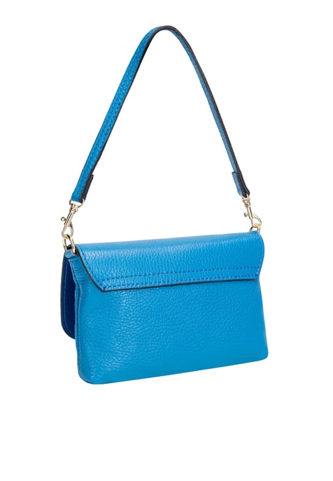 FELIPA Mini-Schultertasche aus Leder Damen Blaue Aster - Image 2
