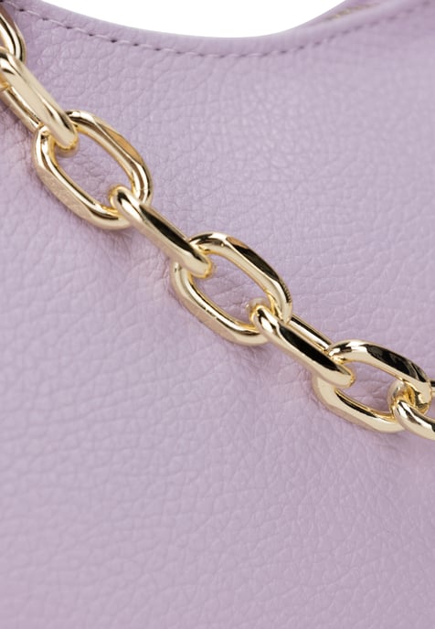 FELIPA Schultertasche aus Leder Damen lila - Image 4