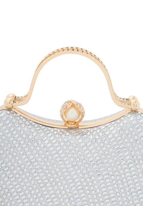 Faina Minaudière Minaudière Frauen Silber - Image 4