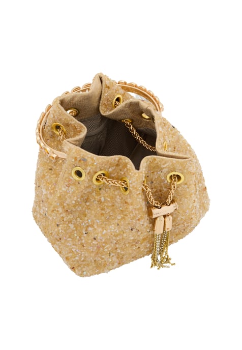 Faina Beuteltasche Beuteltasche Frauen Gold - Image 3