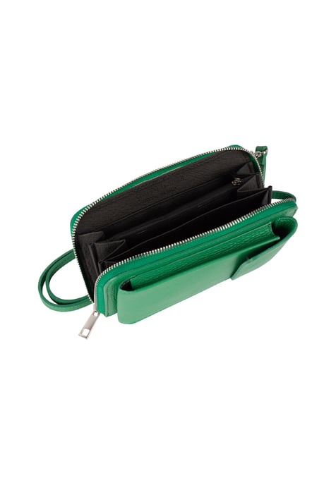FELIPA Brief- und Handytasche aus Leder Damen grün - Image 3