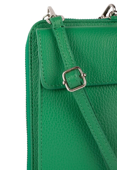 FELIPA Brief- und Handytasche aus Leder Damen grün - Image 4
