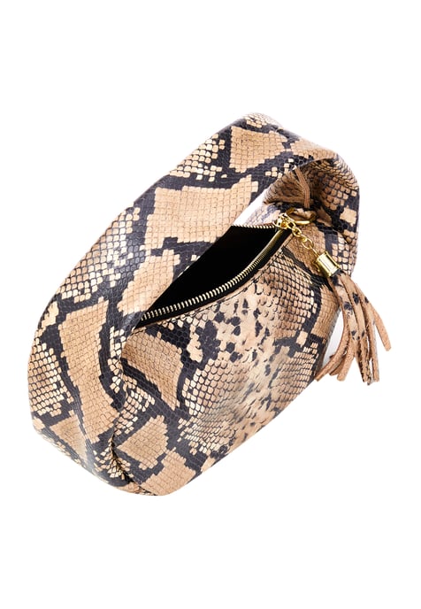 FELIPA Schultertaschen Damen Khaki-Melange - Image 4