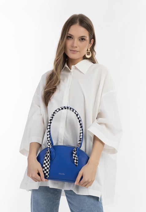 FELIPA Schultertasche Damen blau - Image 3
