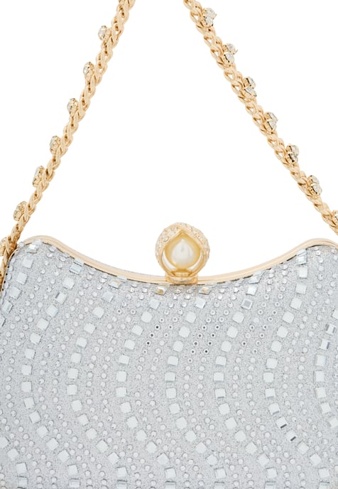 Faina Minaudière Minaudière Frauen Silber - Image 4