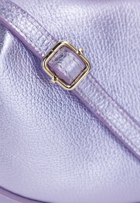 usha Handtasche Damen Glänzendes Flieder - Image 4