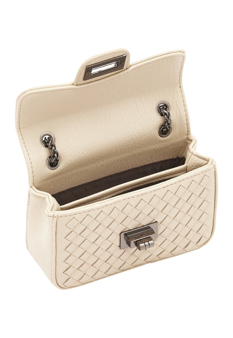 Faina Schultertaschen Damen Wollweiß - Image 2